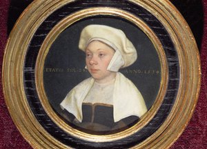 La moglie di un dignitario alla corte di re Enrico VIII, 1534 da Hans Holbein der Jüngere