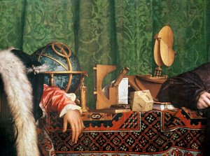 Gli ambasciatori (dettaglio degli strumenti astronomici) da Hans Holbein the Elder