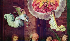 La Morte della Vergine (dettaglio) da Hans Holbein the Elder