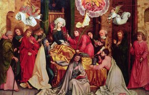 La morte della Vergine da Hans Holbein the Elder