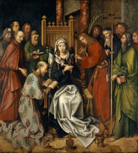 La morte della Vergine, dall
