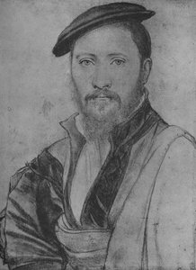Un gentiluomo: sconosciuto, 1535 1945 da Hans Holbein der Jüngere