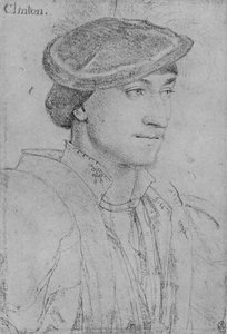 Edward, Lord Clinton, c1532-1543 da Hans Holbein der Jüngere