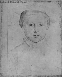 Edoardo, Principe di Galles, c1540-1543, 1945 da Hans Holbein der Jüngere