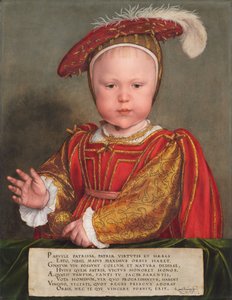 Edoardo VI da bambino da Hans Holbein der Jüngere