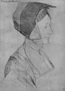 Elizabeth Dauncey, 1526-1527, 1945 da Hans Holbein der Jüngere