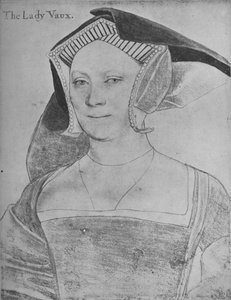 Elizabeth, Lady Vaux, c1536 1945 da Hans Holbein der Jüngere