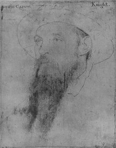 Gavin Carew, c1532-1543, 1945 da Hans Holbein der Jüngere