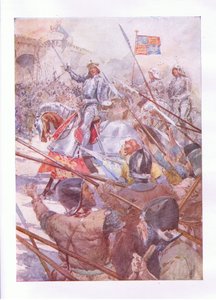 Dio per Harry! Inghilterra e San Giorgio! (Re Enrico V), dalle Opere Complete di Shakespeare pubblicate da George Harrap & Co Ltd, anni 1920