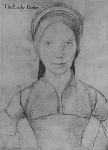 Grace, Lady Parker, c1540-1543 1945 da Hans Holbein der Jüngere