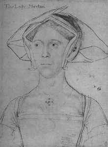 Joan, Lady Meutas, c1536-1543 da Hans Holbein der Jüngere