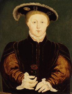 Re Edoardo VI, c.1542 da Hans Holbein der Jüngere
