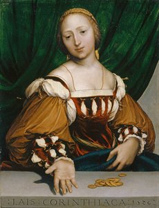 Laide di Corinto da Hans Holbein der Jüngere