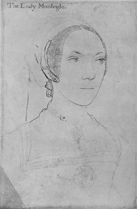 Mary, Lady Monteagle, c1538-1540 1945 da Hans Holbein der Jüngere