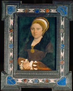 Ritratto di signora inglese, dopo il 1540 (dipinto su legno di quercia)