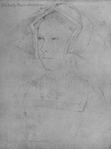 Principessa Maria, c1536 da Hans Holbein der Jüngere