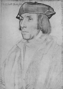 Sir Thomas Elyot, c1532-1534 da Hans Holbein der Jüngere