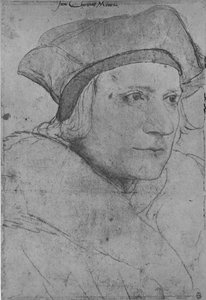 Sir Thomas More, 1526-1527, 1945 da Hans Holbein der Jüngere