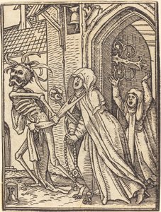 La badessa da Hans Holbein der Jüngere