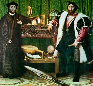 Gli ambasciatori da Hans Holbein der Jüngere