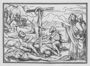 Il serpente di bronzo, Numeri XXI, 9