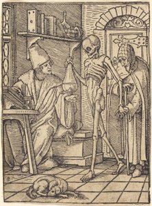 Il medico da Hans Holbein the Younger