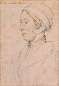 Sconosciuta Lady Anne Boleyn, 1536 da Hans Holbein der Jüngere