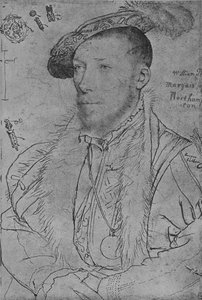 William Parr, Marchese di Northampton, c1538-1542 1945 da Hans Holbein der Jüngere