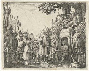 Alessandro Magno e Diogene da Hans Janssen