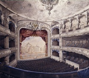 Il teatro Lessing, Berlino, 1888 da Hans Krause