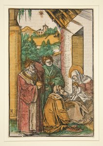 Adorazione dei Magi da Hans Leonard Schaufelein
