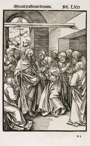 Tommaso dubita delle ferite di Cristo da Hans Leonhard Schäufelein
