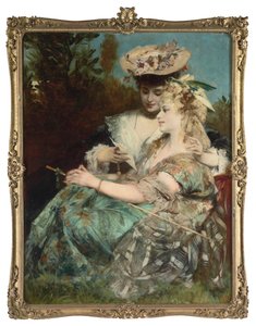 Der Liebesbrief, 1875 da Hans Makart