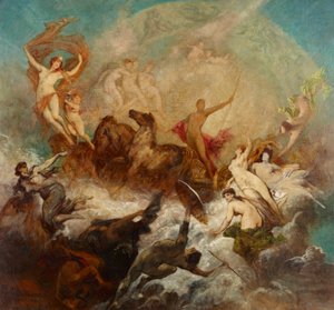 La vittoria della luce sulle tenebre da Hans Makart