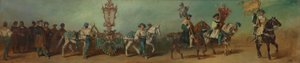 Progetto per il corteo festivo del 1879 - Gli stagnini da Hans Makart
