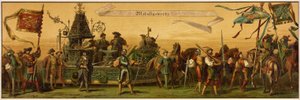 Processione di Hans Makart della città di Vienna da Hans Makart