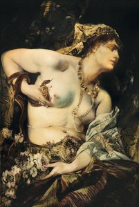 La morte di Cleopatra da Hans Makart