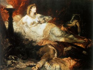 La morte di Cleopatra, 1875