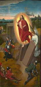 Trittico del Calvario: La Resurrezione, ala destra, 1480s da Hans Memling
