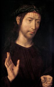 Cristo benedicente da Hans Memling