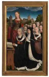 Trittico di Willem Moreel (dettaglio) da Hans Memling