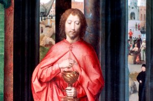 Matrimonio mistico di Santa Caterina e altri santi (dettaglio), c1453-1494