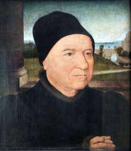 Ritratto di un vecchio da Hans Memling