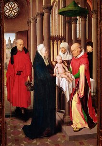 Presentazione al tempio. Pannello destro del Trittico dell