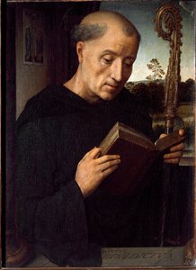 Rappresentazione di San Benedetto da Norcia da Hans Memling