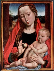 La Madonna e il Bambino, 1927 da Hans Memling