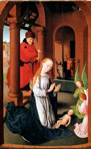 La Natività. Pannello sinistro del Trittico dell