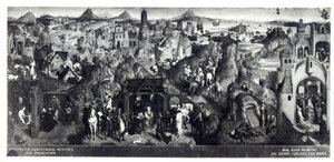 Le Sette Gioie della Vergine, 1480 da Hans Memling