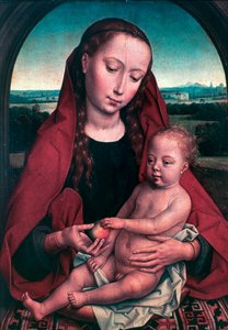 La Vergine e il Bambino, c1453-1494 da Hans Memling