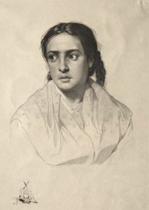 Testa di una ragazza